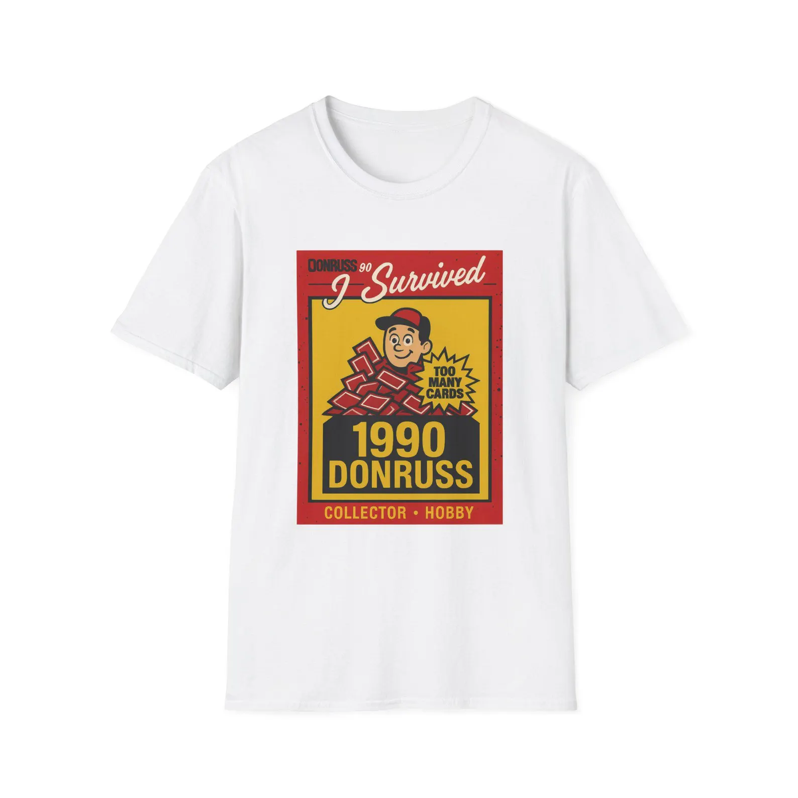 I Survived 1990 Donruss shirt